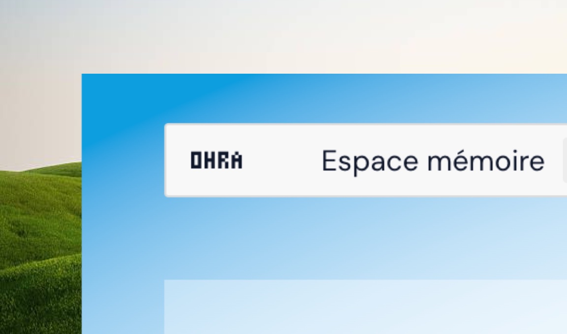 Aperçu d'Ohra : l'espace mémoire d'une relation, posé dans un paysage calme